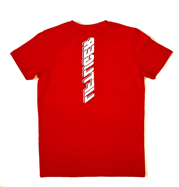 Fire Red Double Logo Shirt